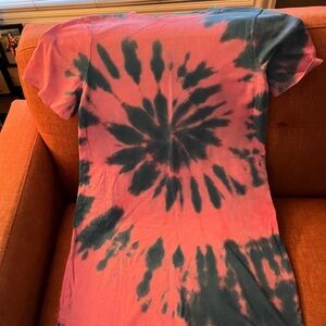 Old Navy Pink and Teal Tie-Dye Tee